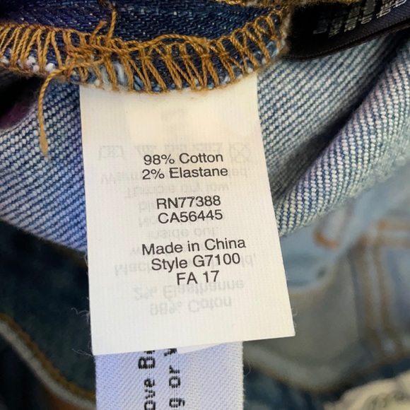 Madewell Step Hem Jean Skirt in Brandt Wash - Picture 4 of 8